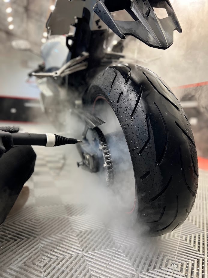 Limpieza a vapor